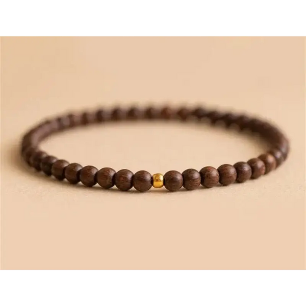 Petit Bracelet en Bois Fin Naturel pour Femmes et Filles - Bracelet-en-bois.com